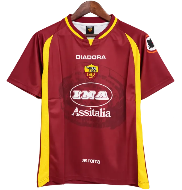 Camiseta Roma 1997-98 Local