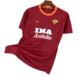 Camiseta Roma 2000-01 Local — Frente