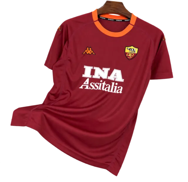 Camiseta Roma 2000-01 Local