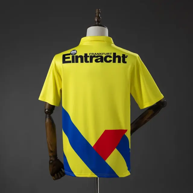 Camiseta Eintracht Frankfurt 1993-96 Visitante — Espalda