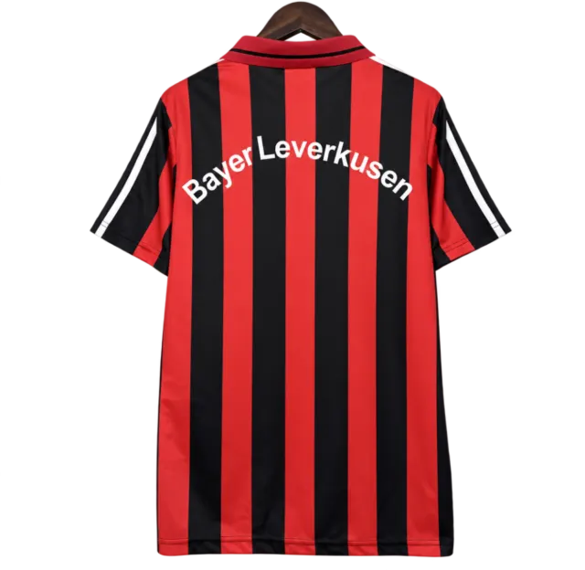 Camiseta Bayer Leverkusen 2001-02 Local — Espalda
