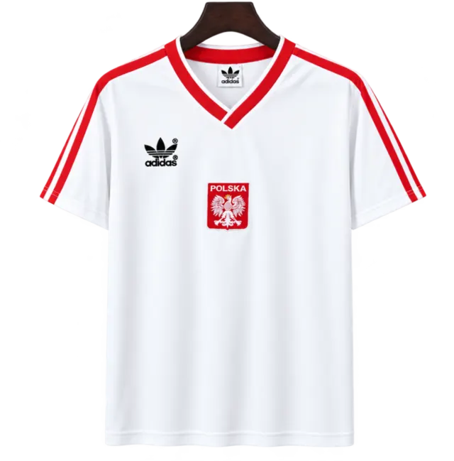 Camiseta Poland 1986 Local