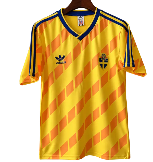 Camiseta Sweden 1988 Local