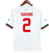 Camiseta Morocco 2022 Visitante — Espalda