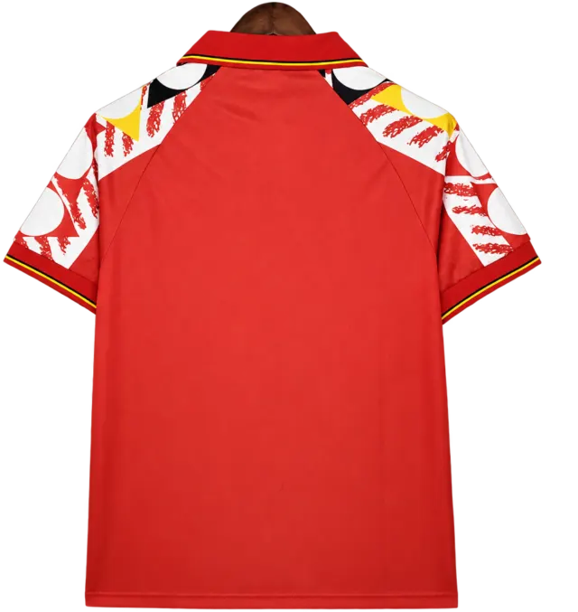 Camiseta Belgium 1995 Local — Espalda
