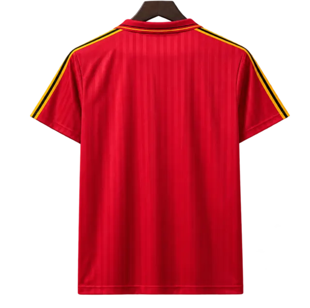 Camiseta Belgium 1990 Local — Espalda