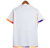 Camiseta Belgium 2022 Visitante — Espalda