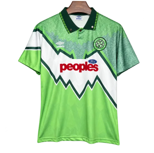 Camiseta Celtic 1991-92 Visitante