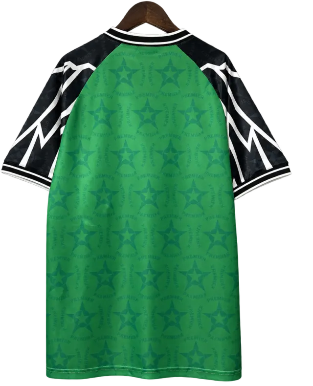 Camiseta Nigeria 1994-95 Local — Mangas negras — Espalda