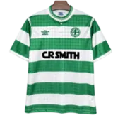 Camiseta Celtic 1987-88 Local — Cuello redondo — Frente