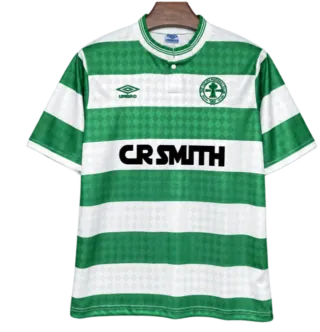 Camiseta Celtic 1987-88 Local — Cuello redondo