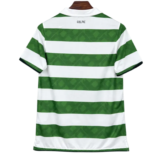 Camiseta Celtic 2010-12 Local — Espalda
