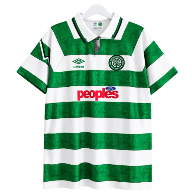 Camiseta Celtic 1991-92 Local