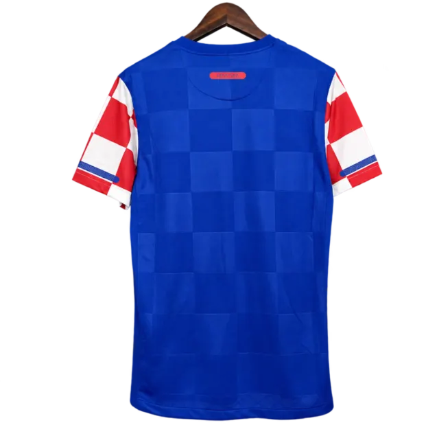 Camiseta Croatia 2010 Visitante — Espalda