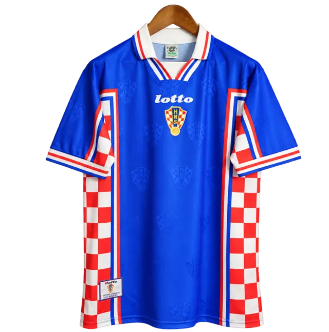 Camiseta Croatia 1998 Visitante