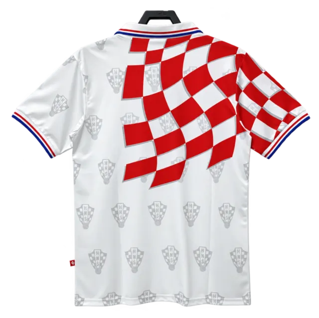 Camiseta Croatia 1998 Local — Espalda