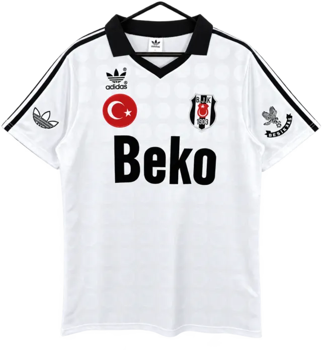 Camiseta Besiktas 1990-91 Local