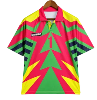 Camiseta Mexico 1994 Local Portero — Campos 1 - Verde y rosa