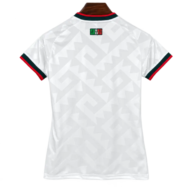 Camiseta Mexico 2026 Visitante Femenina — Espalda