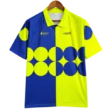 Camiseta Mexico 1998 Local Portero — Campos 1 - Azul y amarillo — Frente