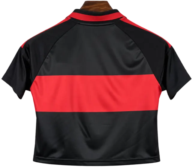 Camiseta Flamengo 2026-27 Local Femenina — Crop Top — Espalda