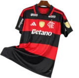 Camiseta Flamengo 2026-27 Local — Patrocinadores - De Arrascaeta 10 — Frente