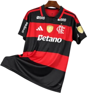 Camiseta Flamengo 2026-27 Local — Patrocinadores - De Arrascaeta 10