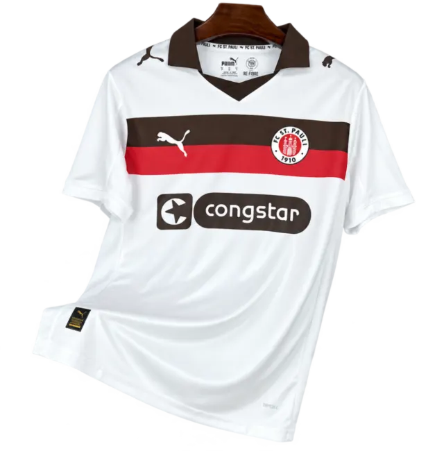 Camiseta St Pauli 2025-26 Visitante