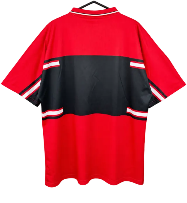 Camiseta Freiburg 2000-01 Local — Espalda
