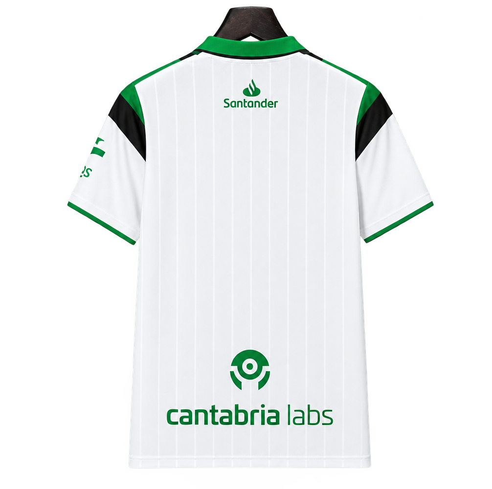 Camiseta Racing Santander 2026-27 Local — Espalda