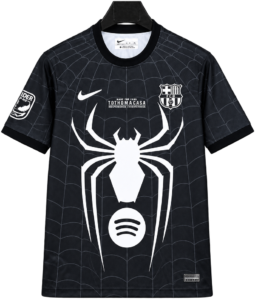 Camiseta Barcelona 2026-27 Edición Especial — Spider Negra