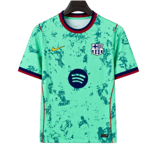 Camiseta Barcelona 2026-27 Edición Especial — Verde Estampada