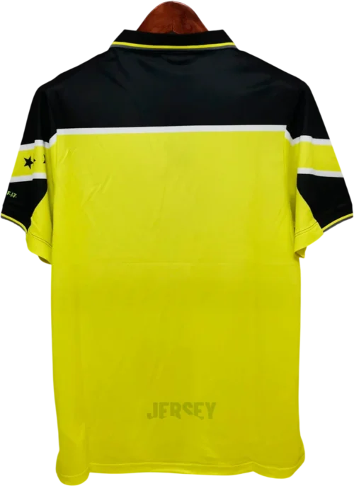 Camiseta Borussia Dortmund 1995-1996 Visitante Variante Amarilla — Espalda