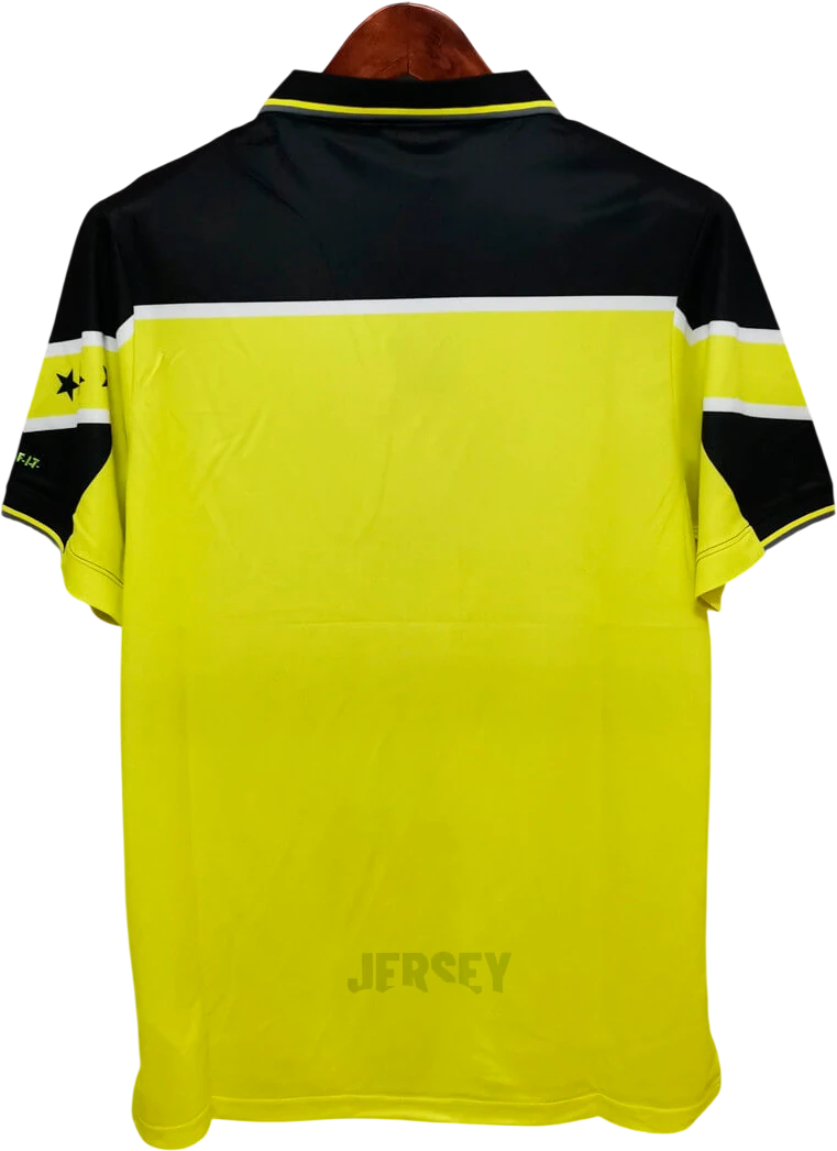 Camiseta Borussia Dortmund 1995-1996 Visitante Variante Amarilla — Espalda