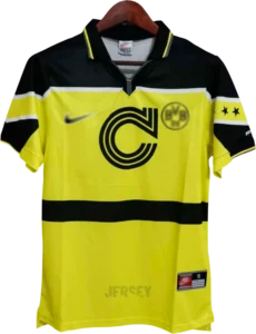 Camiseta Borussia Dortmund 1995-1996 Visitante Variante Amarilla