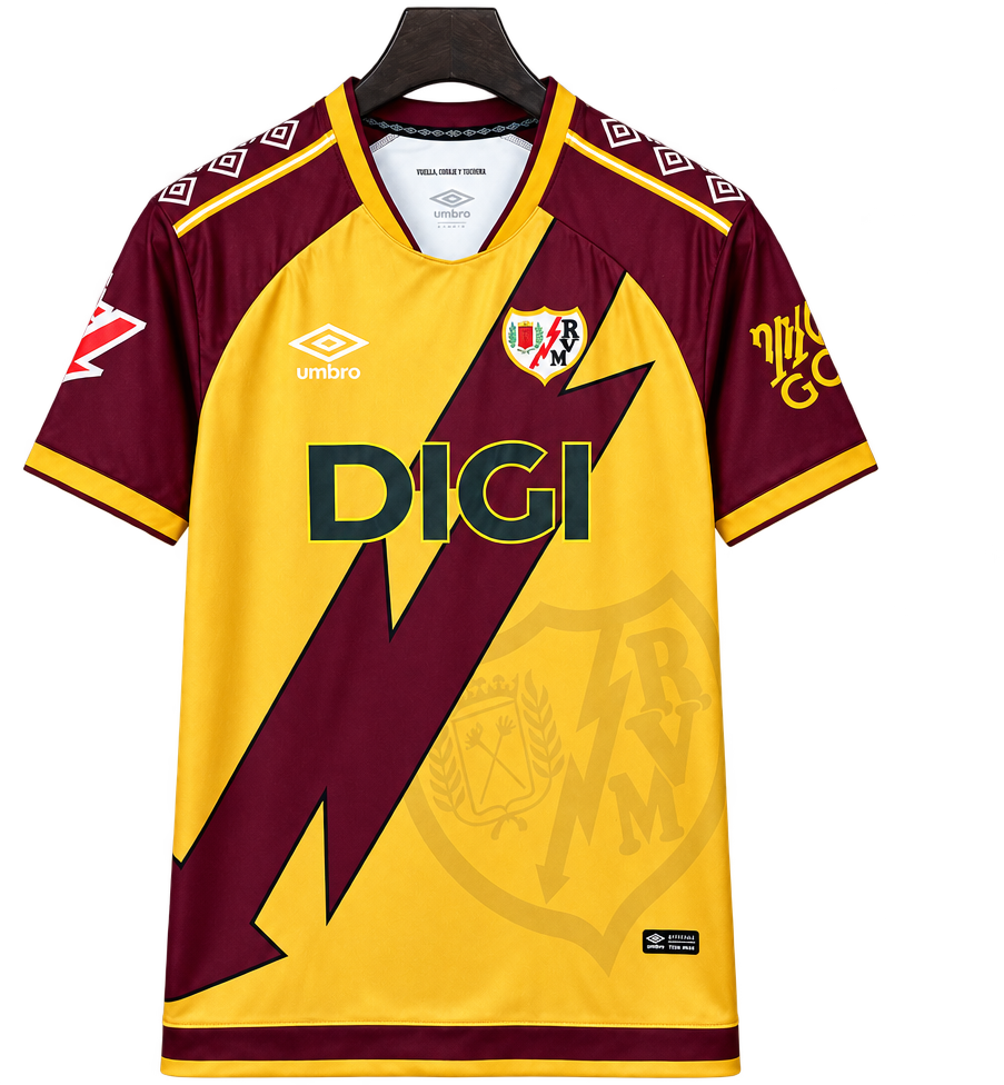Camiseta Rayo Vallecano 2026-27 Tercera — Frente