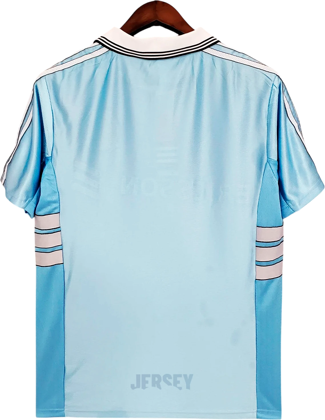 Camiseta Olympique Marseille 1998-1999 Visitante — Espalda