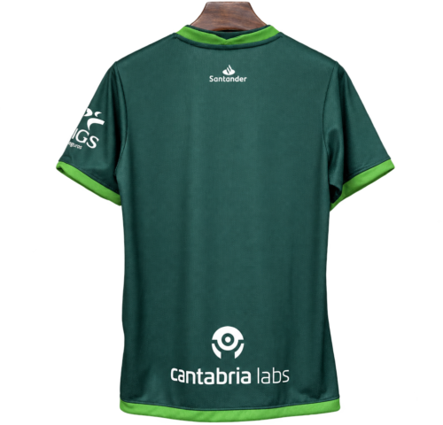 Camiseta Racing Santander 2025-26 Edición Especial — Verde Estadio — Espalda
