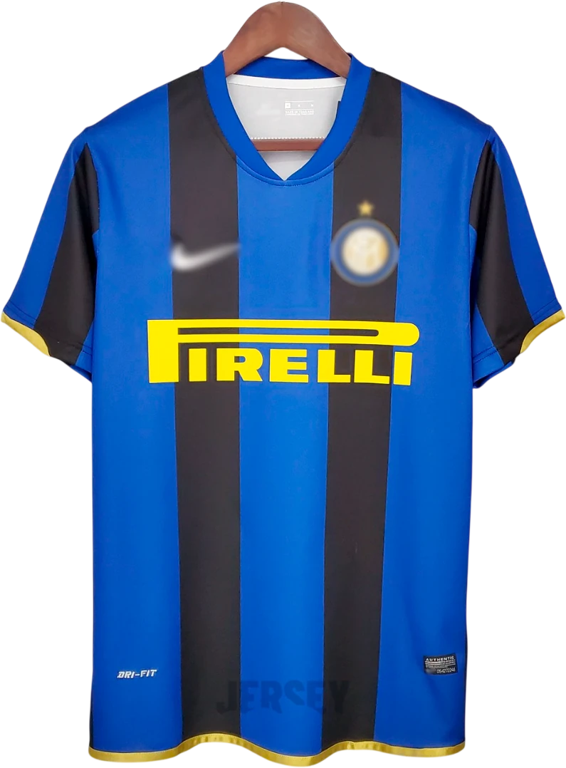Camiseta Inter de Milan 2008-2009 Local — Frente