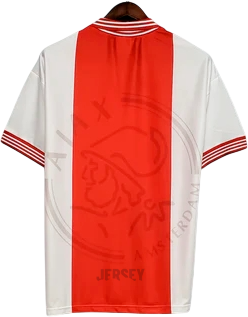 Camiseta Ajax 1995-1996 Local — Espalda