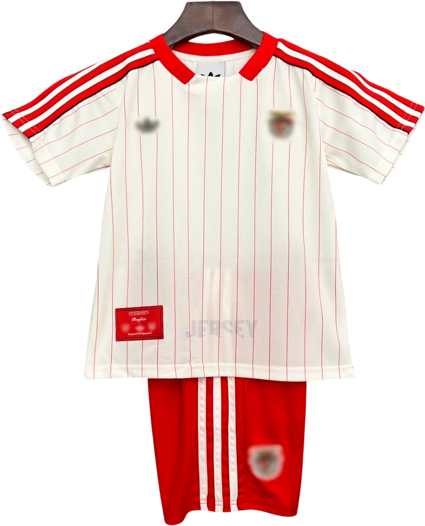Camiseta Benfica 2025-2026 Versión Infantil Edición Especial Icons — Frente