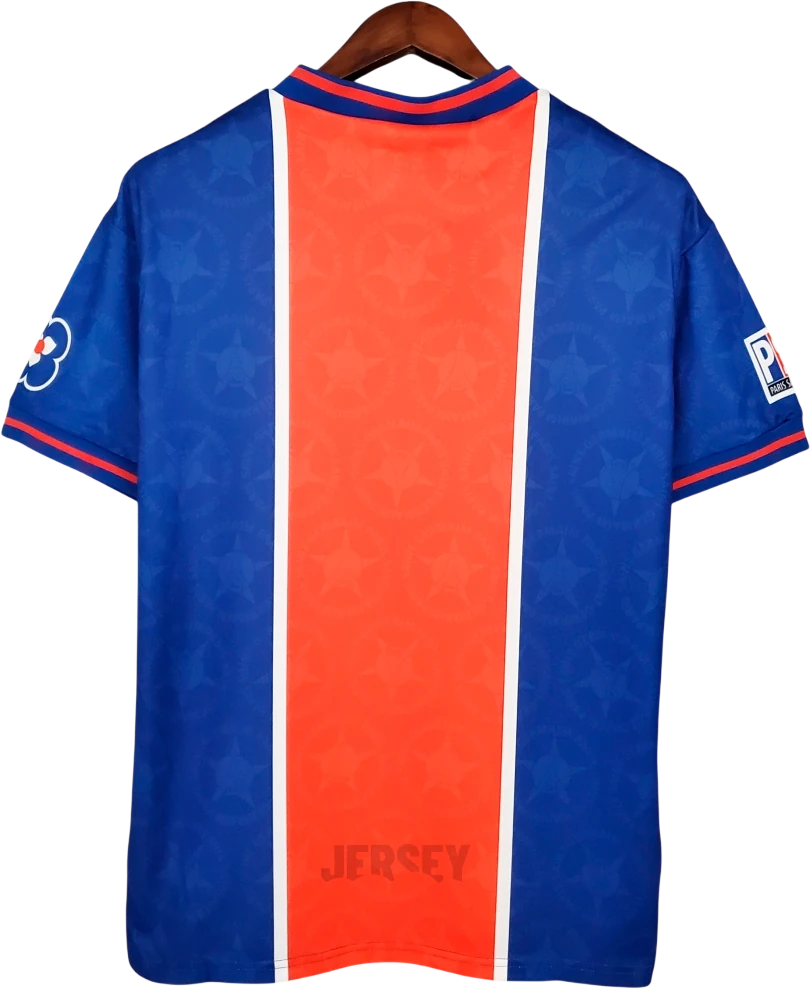 Camiseta PSG 1995-1996 Local — Espalda