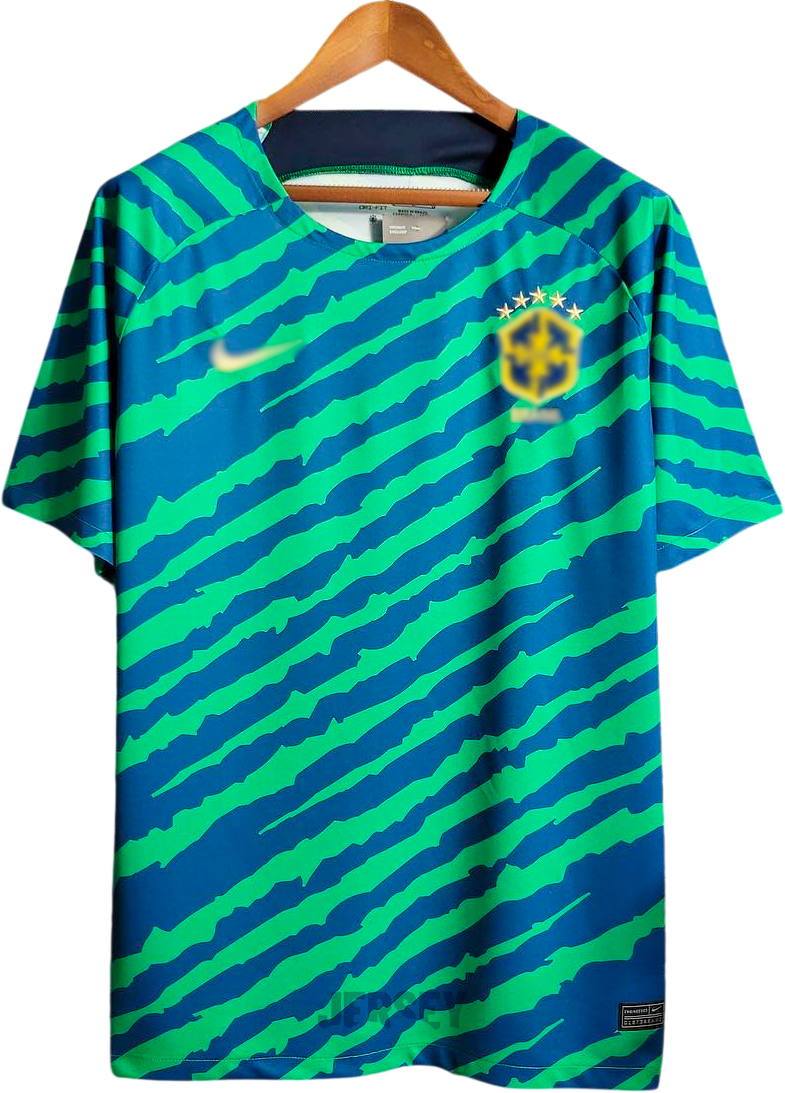 Camiseta Brasil 2022 Prematch