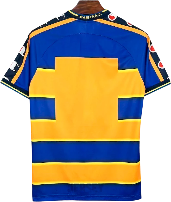 Camiseta Parma 2002-2003 Local — Espalda