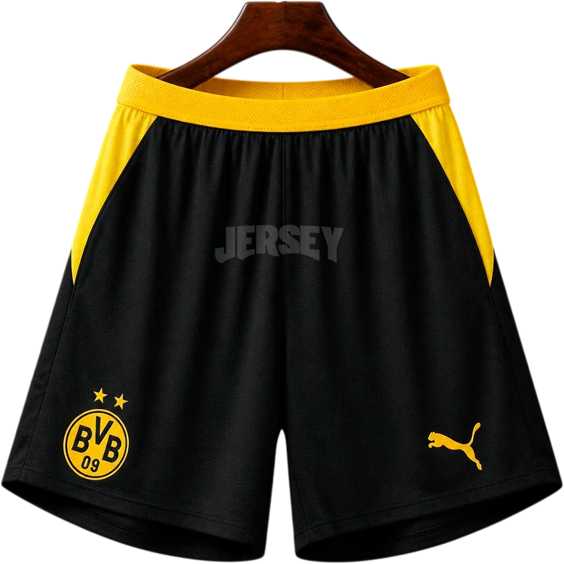 Pantalón Corto Borussia Dortmund 2026-2027 Local — Frente