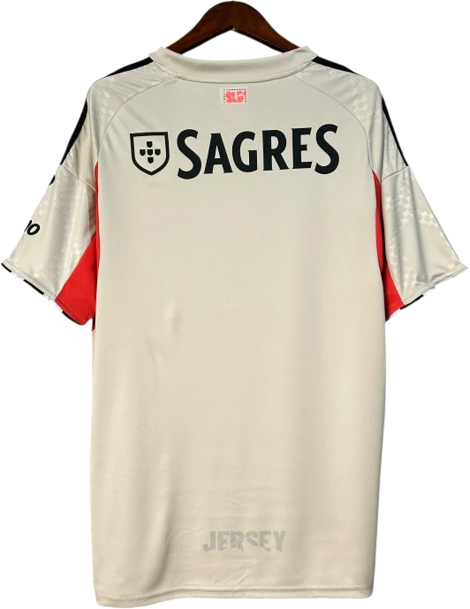 Camiseta Benfica 2025-2026 Visitante — Espalda