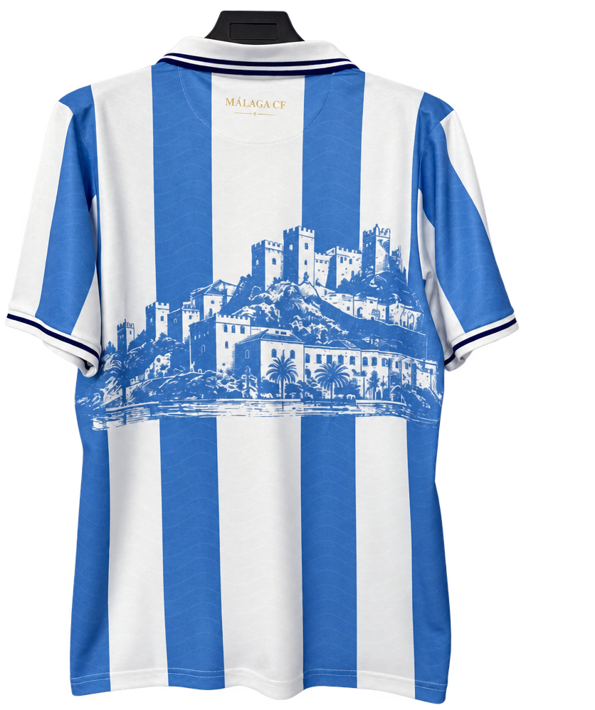 Camiseta Malaga 2026-27 Paseo — Espalda
