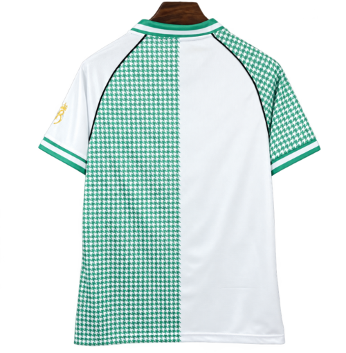 Camiseta Racing Santander 2025-26 Edición Especial — 113 Aniversario Blanca y Verde — Espalda