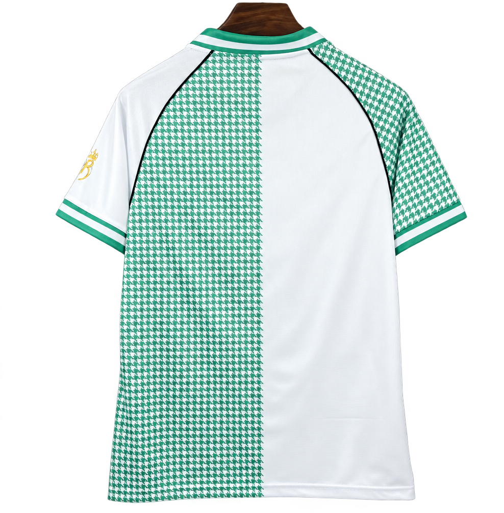 Camiseta Racing Santander 2025-26 Edición Especial — 113 Aniversario Blanca y Verde — Espalda
