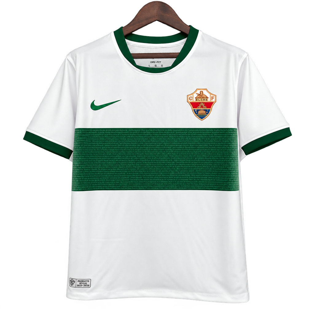 Camiseta Elche 2025-26 Local — Frente